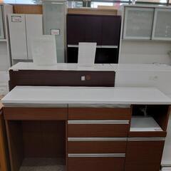 ジモティー見た！で５％off開催中！【キッチンカウンター】キッチンカウンター　ニトリ　レンジボード　キッチン収納:ブラウン ジモティー見た！で5％off開催中！【キッチンカウンター】キッチン