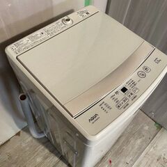 AQUA　洗濯機　AQW-GS5E6　5キロ　2019年式　＃2...