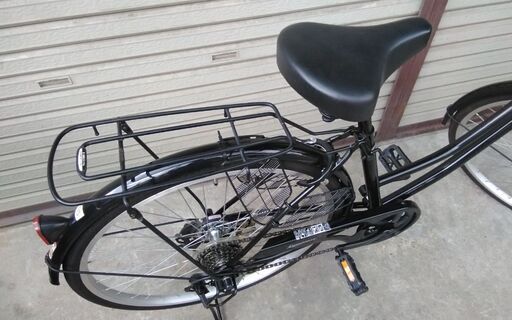 買い物自転車 LUMINOSO 26インチ 6段変速 オートライト 配送無料