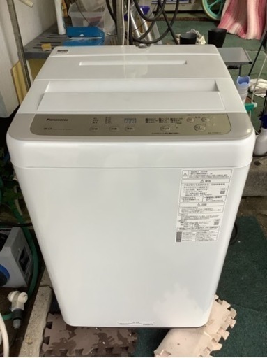 【リサイクルサービス八光】2020年製　パナソニック　5.0kg　全自動洗濯機　NA-F50B13