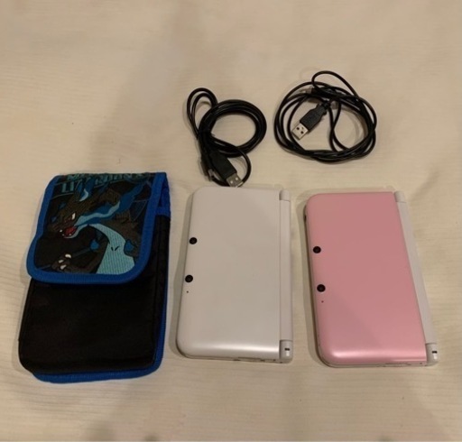 Nintendo 3DS LL + ゲームソフト14本（中古）