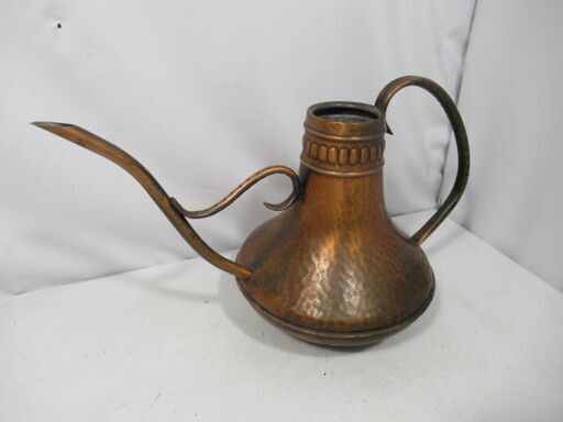水差し/一輪挿し/生け花/じょうろ/如雨露/花瓶/銅瓶/銅製/アンティーク