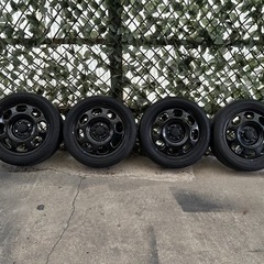 成約済み ハスラー純正ブラックホイール 165/60R15