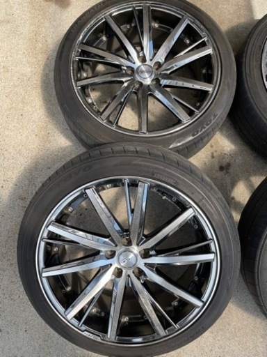 【早期取引可能な方15000円】シュタイナー 20インチ ホイール タイヤ セット 早期取引可能な方15000円】シュタイナー 20インチ ホイール タイヤ セット