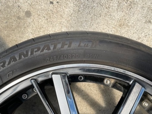 【早期取引可能な方15000円】シュタイナー 20インチ ホイール タイヤ セット 早期取引可能な方15000円】シュタイナー 20インチ ホイール タイヤ セット