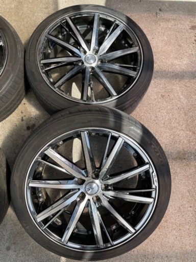 早期取引可能な方15000円】シュタイナー 20インチ ホイール タイヤ 