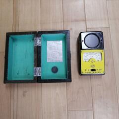 アンティーク レトロ 照度計 箱入り