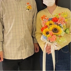 結婚式手作りウェディングブーケ