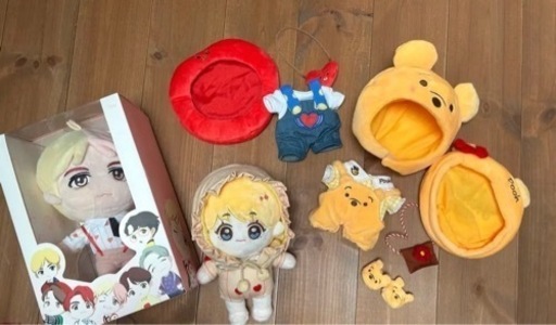 テヒョン  テテ  V  ぬいぐるみ   20cm   韓国マスタニム