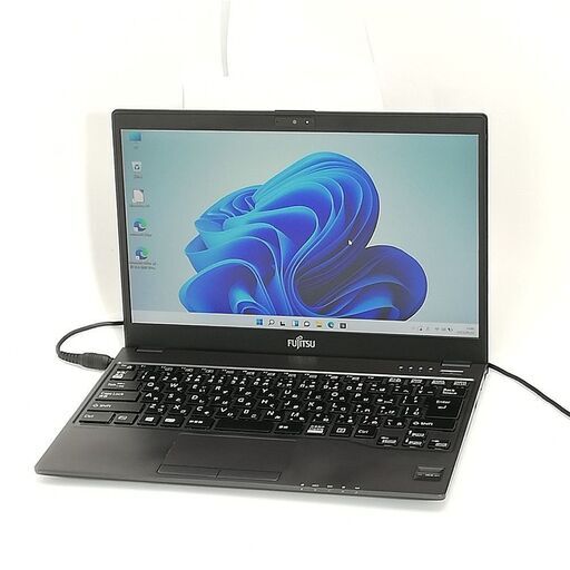 送料無料 日本製 新品SSD 軽量 薄型 13.3型 ノートPC 富士通 MU937 中古良品 第7世代 Celeron 8GB 無線 Bluetooth カメラ Windows11 Office