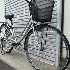 前後タイヤ新古品☆ 27型軽快車 防犯登録料込‼︎