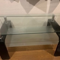 ガラステーブル テーブル ローテーブル