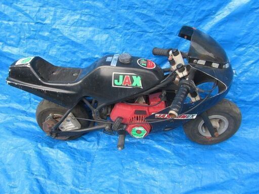 ポケバイ JAXSON EX JAX ジャクソン  POWERED BY ROBIN EC03-2C  ポケットバイク ジャンク品 現状品