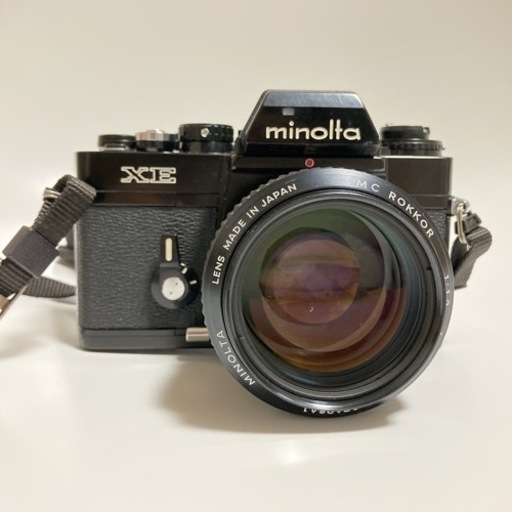 Minolta XE f=58mm 1:1.2 レンズセット