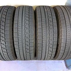 冬14インチ 人気の☆黒＆ポリッシュ色☆ノート カローラ フィールダー アクシオ フリード【富山】ブリジストン 冬 185/70R14 中古４本 ブラポリ