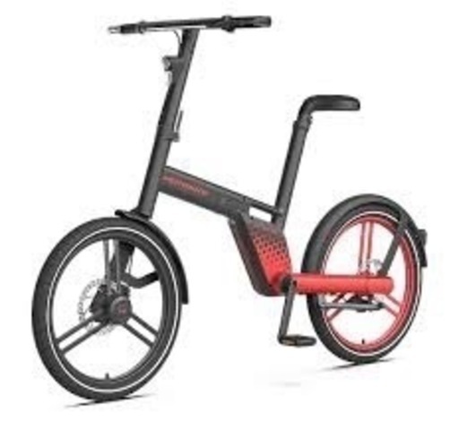 HONBIKE　レッド　折りたたみ電動アシスト自転車