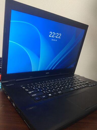 NEC　2017年11月モデル 　高速SSD240G　メモリ4G　薄型スリムモデル　大画面15.6インチ　ビジネスモデル