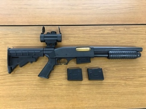 マルゼン ca870 チャージャー/ドットサイト・マガジン3個・ガンケース