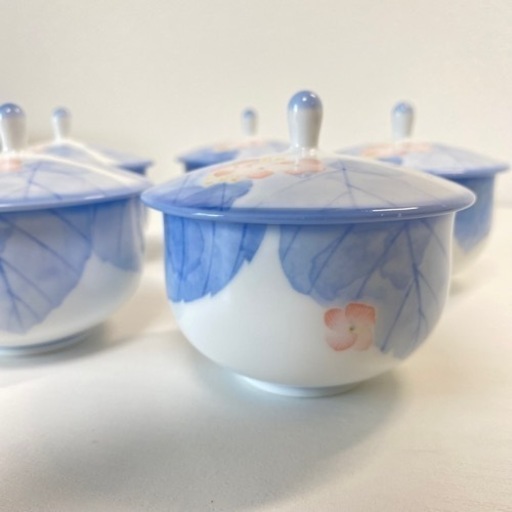 乃りたけ 蓋つき湯呑み 5客セット