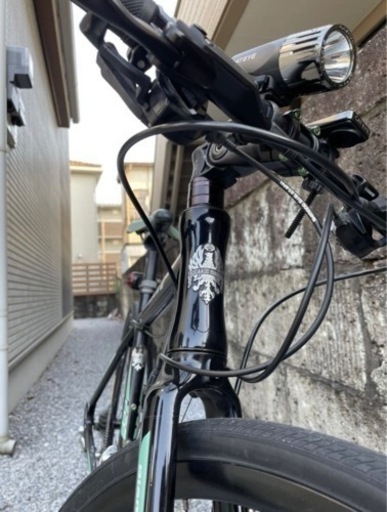 引取り限定】 BIANCHI ROMA ビアンキ ローマ SHIMANO TIAGRA 2x9 油圧
