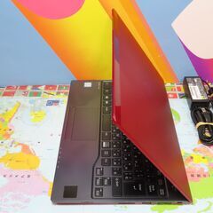 JC04133 富士通 LIFEBOOK U937/R レッド FHD ノートパソコン 良品 office
