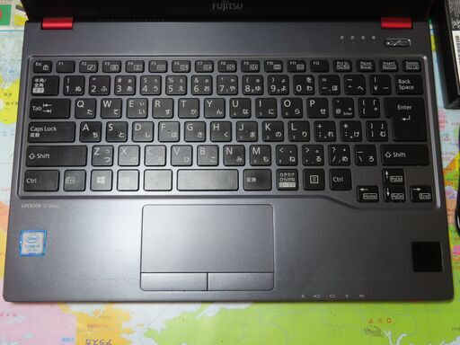 JC0460 富士通 LIFEBOOK U937/R SIM搭載 13.3型 レッド 良品 office