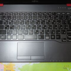 JC0460 富士通 LIFEBOOK U937/R SIM搭載 13.3型 レッド 良品 office