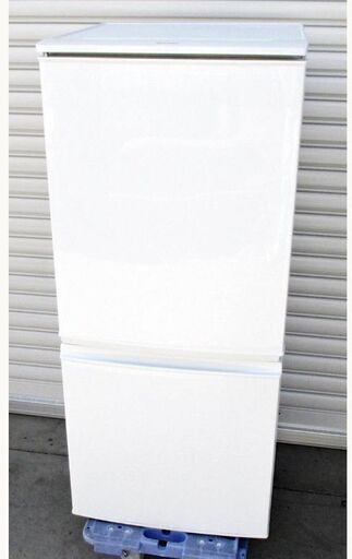 激安　売り切り　SHARP　冷蔵庫　2ドア　137LSJ-D14A-W　ホワイト　動作良好　新生活　単身　シャープ　国内有名メーカー品