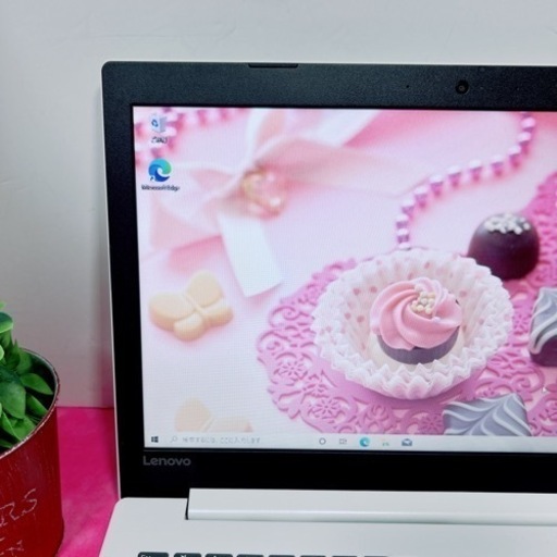 B-13【Lenovo♡美品/カメラ付き】初心者◎すぐ使えるノートパソコン