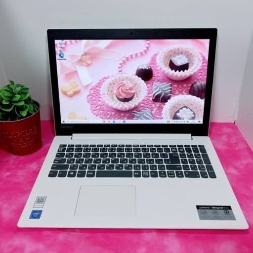 B-13【Lenovo♡美品/カメラ付き】初心者◎すぐ使えるノートパソコン