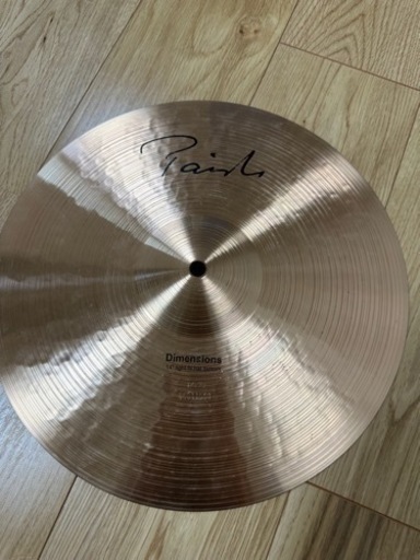 【入手困難】PAISTE dimensions light hats 14