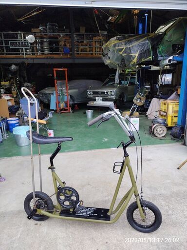 自作カスタム自転車　ちゃんと乗れます。