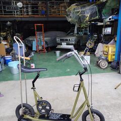 自作カスタム自転車　ちゃんと乗れます。