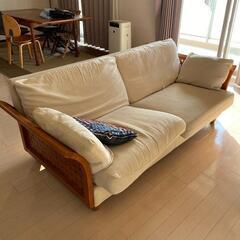 北欧モダン 三人掛け カフェ ラウンジ ソファ アンティーク