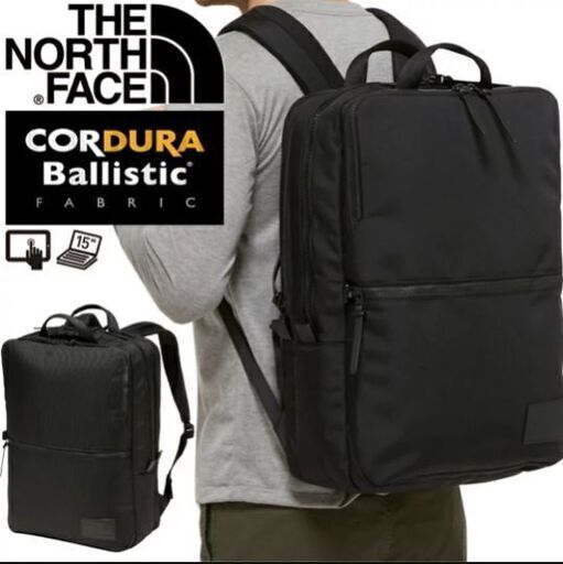 【未使用に近い！】THE NORTH FACE ノースフェイス バックパック Cordura Ballistic Daypack NM82018 デイパック リュック 38L K/ブラック バッグ