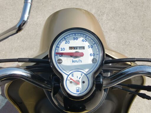 YAMAHA ビーノ クロ/ゴールド色(SA26J)4スト☆ヤマハ50cc調子良好