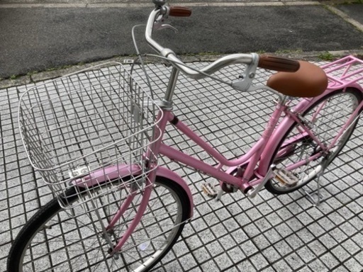 26インチ自転車】変速なし 前後タイヤ新品❗️美品❗️若林自転車 浜大津店