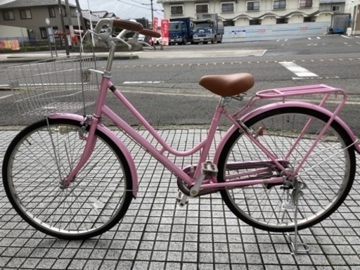 26インチ自転車】変速なし 前後タイヤ新品❗️美品❗️若林自転車 浜大津店
