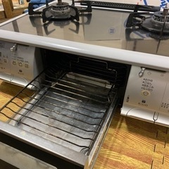 大幅値下げ！ガスコンロ　都市ガス用　ノーリツ 品番：NLW2274ASKSI(L/R)