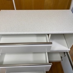 R453 NITORI 最高級 キッチンボード、ボスディア、幅120cm 美品