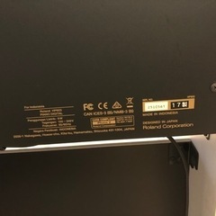 ROLAND HP603A 電子ピアノ　ホワイト