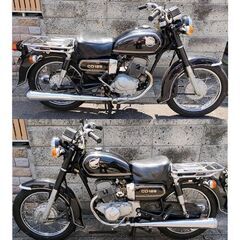 ホンダ CD125T 1977年初代モデル 実動 現状