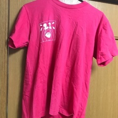 レディース　Tシャツ　ピンク