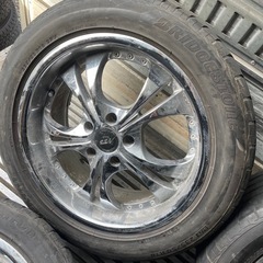 ブリヂストン　235/50R18 アルミホイール付　夏タイヤ
