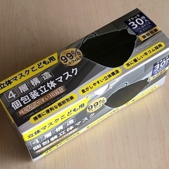 立体こども用マスク　個包装入り