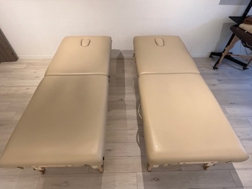 マッサージベッド 2台 高田ベッド