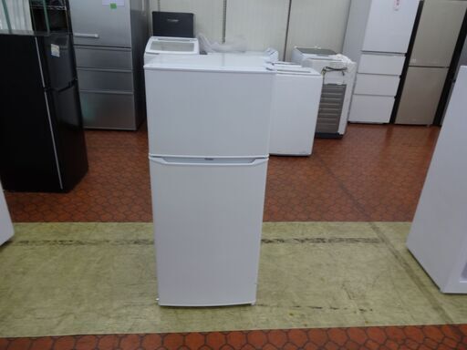 ID 044021　冷蔵庫２ドア　ハイアール　130L　キズ有　２０１９年製　JR-N130A