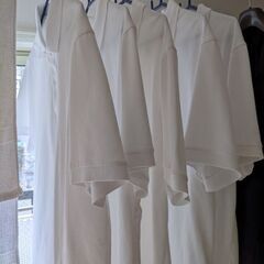 UNIQLO　白ポロシャツ×5枚　サイズＸL