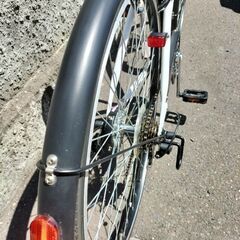 売約済みですm(_ _)m【札幌市内配達無料】【防犯登録料込】超美品中古車　PROGRESS　27インチ  鍵新品　6段切替　LEDオートライト　センサー式テールライト