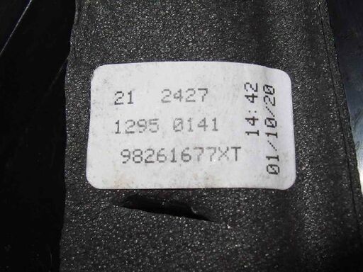 プジョー308（T9系）純正ドアミラー右側 黒ブラック/03*12230/10+3配線 プジョー308（T9系）純正ドアミラー右側 黒ブラック/03*12230/10+3配線